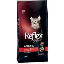 Сухой корм для кошек Reflex Plus Adult with Lamb and Rice 15 кг
