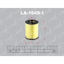 Воздушный фильтр LynxAuto LA16491