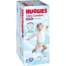 Трусики-подгузники Huggies Ultra Comfort Boy Box 6 (76 шт)