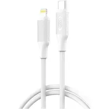 Кабель XO NB-Q265A USB Type-C - Lightning (1 м, белый)