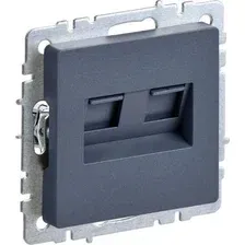 Розетка компьютерная IEK Brite BR-K20-1-K35
