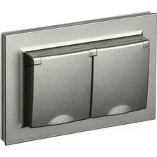 Розетка IEK Brite BR-R26-16-44-K37-F