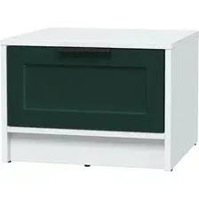 Тумба Интерлиния Концепт Тренд КТ-ТК1-35 (белый платинум/изумруд)