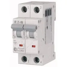 Автоматический выключатель HL-C40/2, 2P, 40A, хар-ка C, 4.5kA, 2M