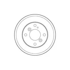 Тормозной барабан TRW DB4553