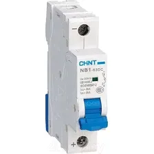 Выключатель автоматический Chint NB1-63DC 1P 1А 6кА х-ка C 250В DC (R) / 182699