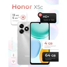 Смартфон Honor X5c 4GB/64GB, NLA-LX2, meteor silver