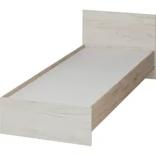 Кровать Тащи в дом Брио КР 554 80х200 (крафт серый/крафт белый)