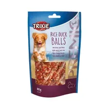 Лакомство для собак TRIXIE Premio шарики из утиного мяса с рисом 80 г (02-31704)