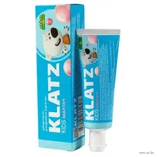 Зубная паста Klatz Kids Мимимишки Бабл Гам без фтора (40мл)