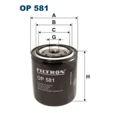 Масляный фильтр Filtron OP581