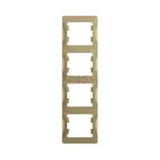 Рамка Schneider Electric Glossa GSL000408 (титан)