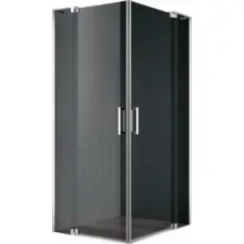 Душевой уголок Cezares SLIDER-A-2-80/90-GRIGIO-Cr