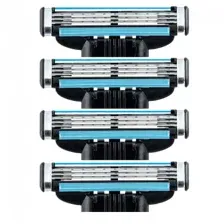 Сменные кассеты Gillette Mach3, для мужской бритвы, 4 шт