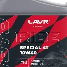 Моторное масло 4-х тактное LAVR LN7748 10W-40 синтетическое 4 л