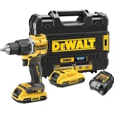 Ударная дрель-шуруповерт DeWalt DCD100YD2T (с 2-мя АКБ 2 Ач, кейс)