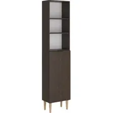 Стеллаж MONOFIX Одос с одной дверцей (венге)