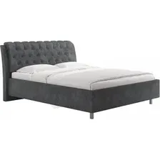Кровать Сонум Olivia 90x200 (энигма графит)