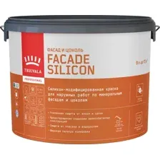 Краска Tikkivala Facade Silicon VVA Фасадная (9л, глубокоматовый)