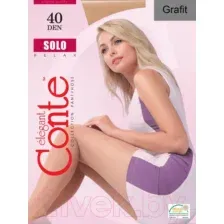 Колготки Conte Elegant Solo 40 (р.7, grafit)