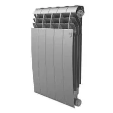 Биметаллический радиатор Royal Thermo BiLiner 500 Silver Satin (5 секций)