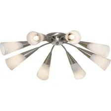 Припотолочная люстра Citilux Фокус (матовый хром) [CL103181]