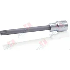TOPTUL Головка 1/2" с насадкой SPLINE M12 удлин. 140мм (BCMD1612)(Тайвань)