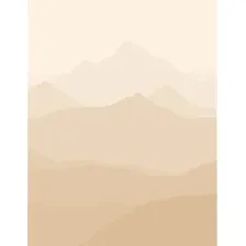 Фотообои листовые Citydecor Горные вершины 15 (200x260см)