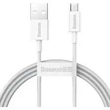 Кабель Baseus CAMYS-A02 USB Type-A - microUSB (2 м, белый)