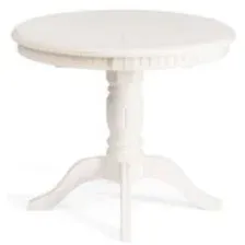 Обеденный стол TetChair Stefano круглый (бук/Ivory White)