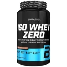 ИЗОЛЯТ СЫВОРОТОЧНЫЙ ISO WHEY ZERO, BIOTECH USA, 908г ШОКОЛАД