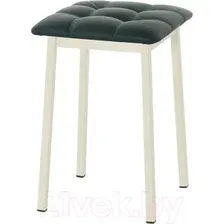 Табурет AMC Comfort 7К3.9 (кожзам, зеленый/слоновая кость)
