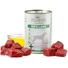 Консервы для собак Nuevo Sensitive, с 100% ягненком, 400 г