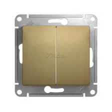 Выключатель Schneider Electric Glossa GSL000451 (титан)
