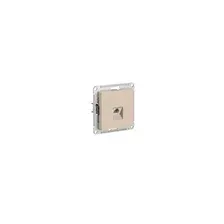Розетка ATLASDESIGN Компьютерная RJ45 5Е песочный арт. ATN001283