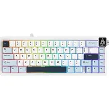 Клавиатура Ajazz AK650 Wired (синий/белый, Ajazz Sea Salt)
