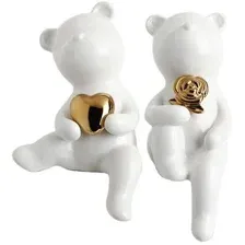 Набор статуэток Merry Bear Home Decor Влюбленные мишки 30001285