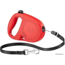 Поводок-рулетка Ferplast Flippy One Cord S 75092022 (красный)