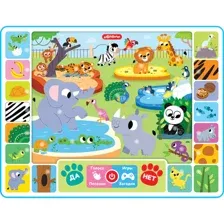Развивающая игрушка Азбукварик Планшетик, Играем в зоопарке, 3176