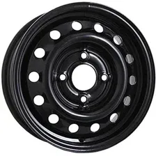 Штампованный диск Eurodisk 53A43C 14x5.5" 4x100мм DIA 60.1мм ET 43мм Black