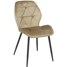 Стул AksHome Congo New, капучино велюр G062-11/черный
