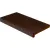 Подоконник VPL Премиум с заглушкой 250x2500 (венге)