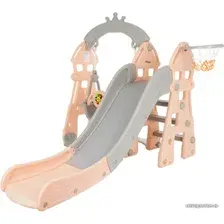 Игровой комплекс Pituso Замок L-DT03 (бежевый/серый, звук)