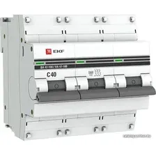 Выключатель автоматический EKF PROxima ВА 47-100 3P 40A (C) 10kA mcb47100-3-40C-pro