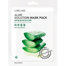 Маска для лица тканевая Lebelage Aloe Solution Mask Pack