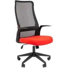 Кресло офисное Chairman 573 (черный/красный)