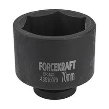 FK48510070 Головка ударная глубокая 1', 70мм (6гр) FORCEKRAFT