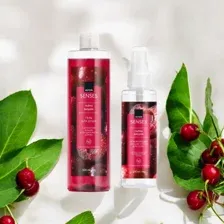 AVON Набор "Тайна вишни": гель для душа 500 мл; лосьон спрей для тела с ароматом вишни и сандалового дерева,  100 мл