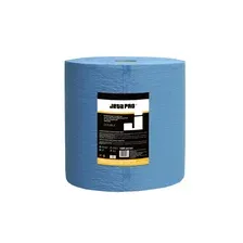JETA SAFETY 5850236 Двухслойные очищающие бумажные салфетки, синие, 22х35см, рулон 500шт