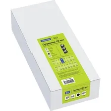 Пластиковая пружина для переплета OfficeSpace А4 10 мм 100 шт PC7005 (черный)